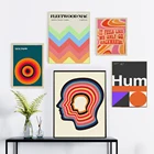 Скандинавский стиль Tame Impala эстетика фотоальбом Обложка картина поп-культура искусство холст живопись современные стены домашний декор