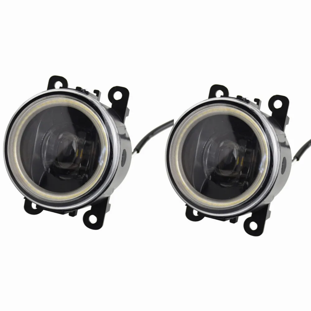 Автомобильная противотуманная фара светильник сборки Ангел глаз Дневной