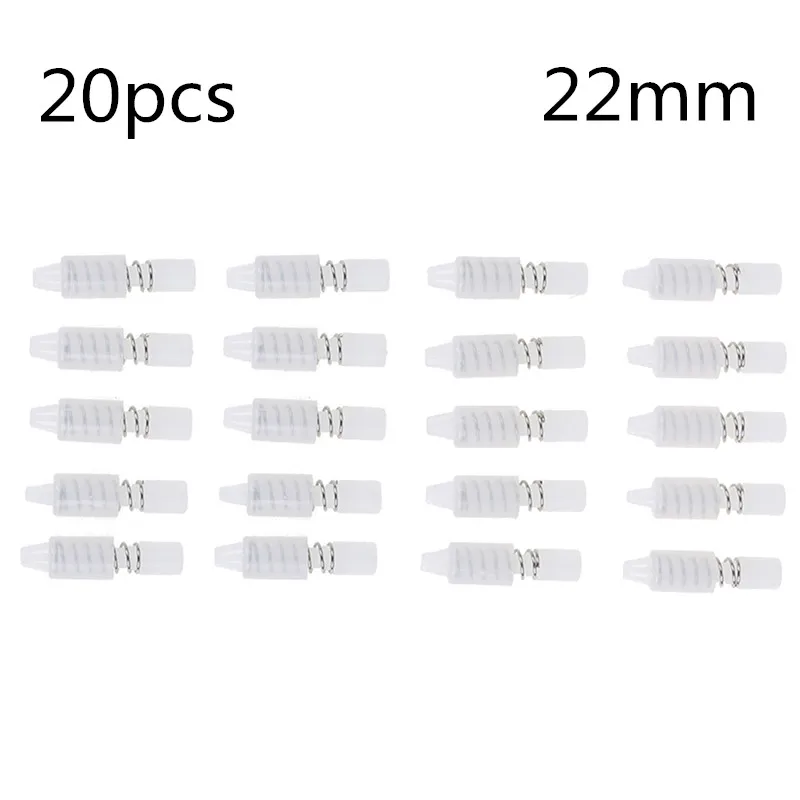 20 pcs/lot 22mm Heatsink Cooling Fan Spring Rivet Fastener Push Pin Mounting Screw White Color | Обустройство дома