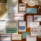 XINAHER 60 шт.кор. винтажный, воспоминаний о прошлом, наклейки для украшения своими руками, ярлык, наклейка