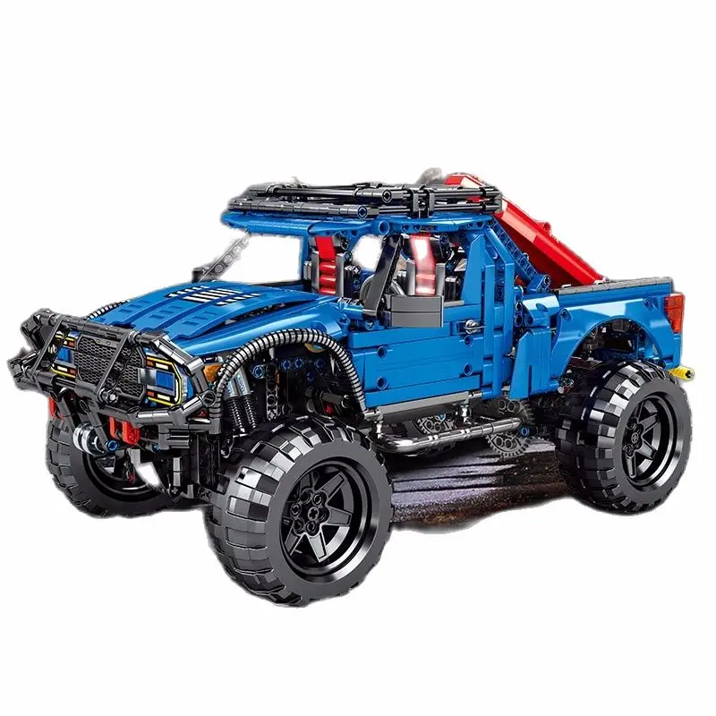 

SEMBO Block 1630PCS City Remote Control Car Bricks technical RC/non-RC Trucks Pickup Model Building Blocks Toys For Kids