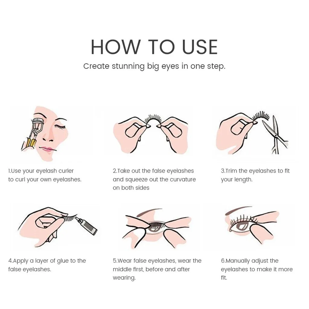 3d натуральные ресницы имитация норки толстые накладные 10 пар многоразовые