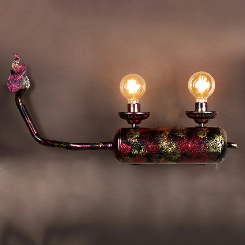 Настенный светильник светодиодный железный винтажный|Комнатные настенные LED