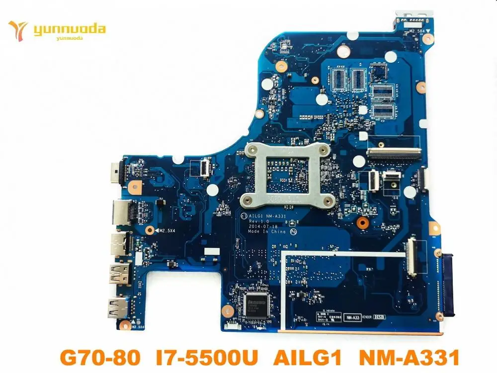 Original for Lenovo G70-80 laptop motherboard I7-5500U AILG1 NM-A331 tested good free shipping | Компьютеры и офис