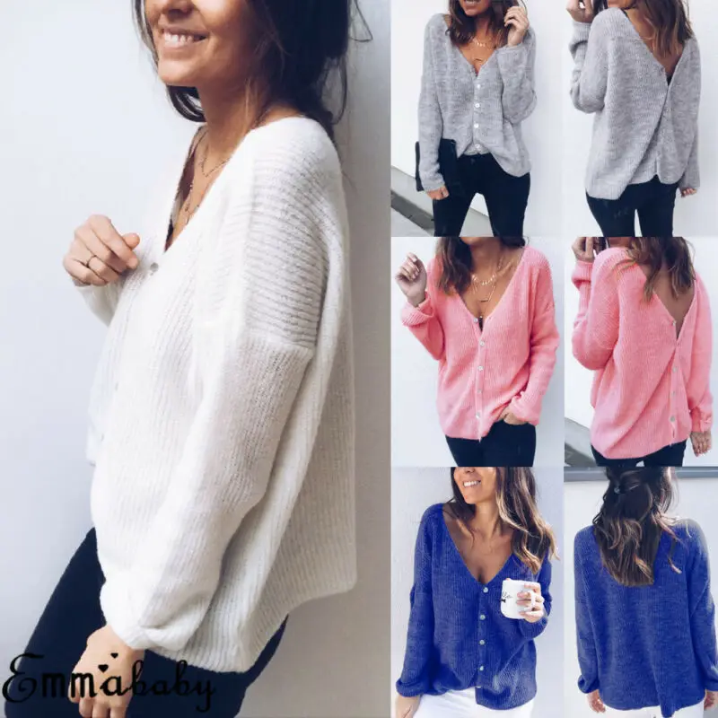 Женский свитер большого размера с V-образным вырезом ажурный мягкий теплый