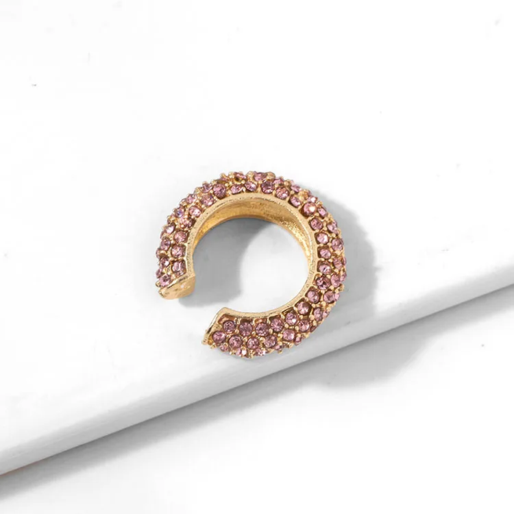 CARSINEL Фирменная Новинка Мода красочные Bijoux(украшения своими руками) с украшением в виде кристаллов Стразы Серьги в виде колец, для Для женщин маленькие серьги вашей мечты ювелирные украшения оптом ER0725