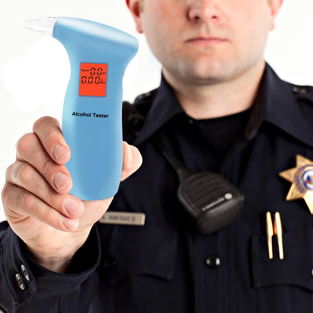 

Blowing Type Measuring Drunk Driving Detector Alcohol Tester Special Check Alarm Meter Artifact Exhaling Drunk Driving Measuring