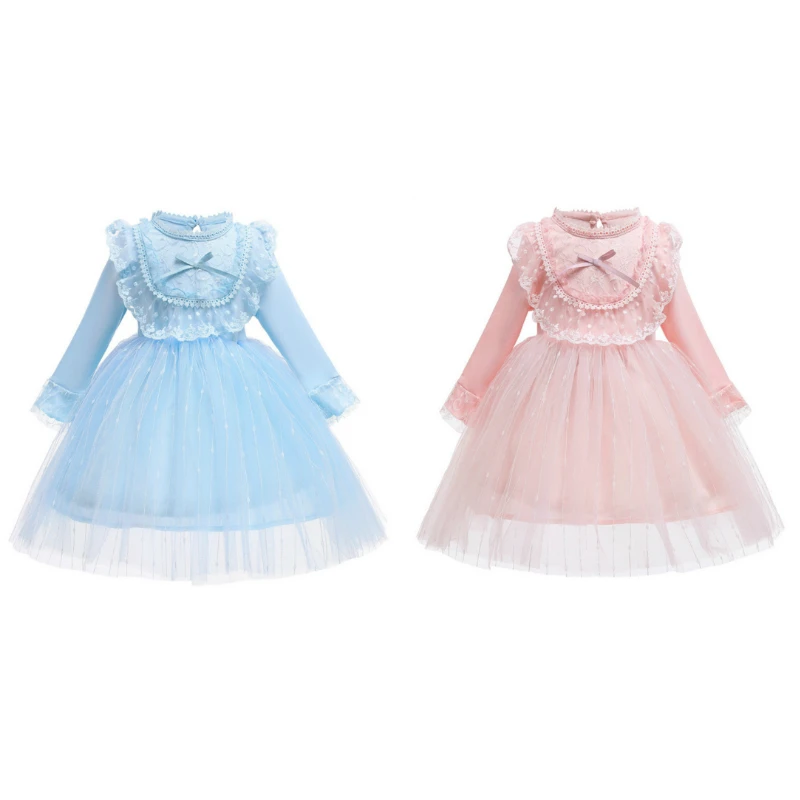 

Кружевное бальное платье принцессы, на Возраст 3-10 лет