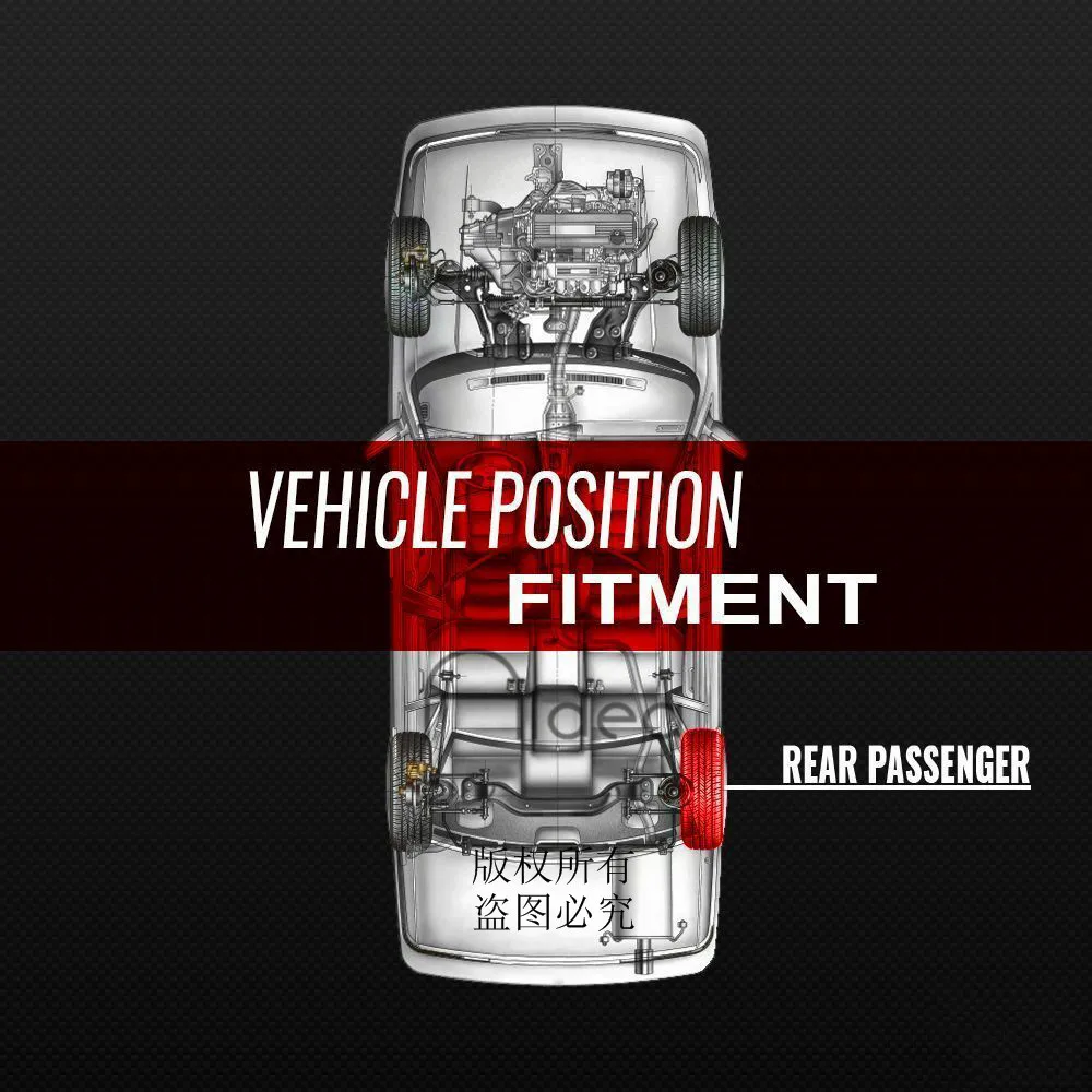 Новый задний пневматическая распорка для 2009-2016 Land Rover LR4/Дискавери 4 (L319) 2 7 TD 4x4 3 0 4x