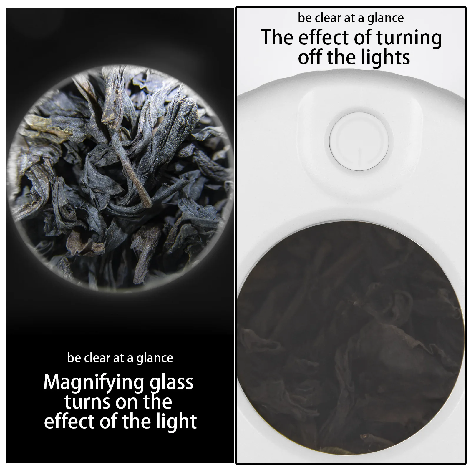 

Cookies New Acrylic Cigarette Herb Grinder With LED Light Moisture Proof Smoking Weed Sealed Glass Tank USB Tobacco Storage Box