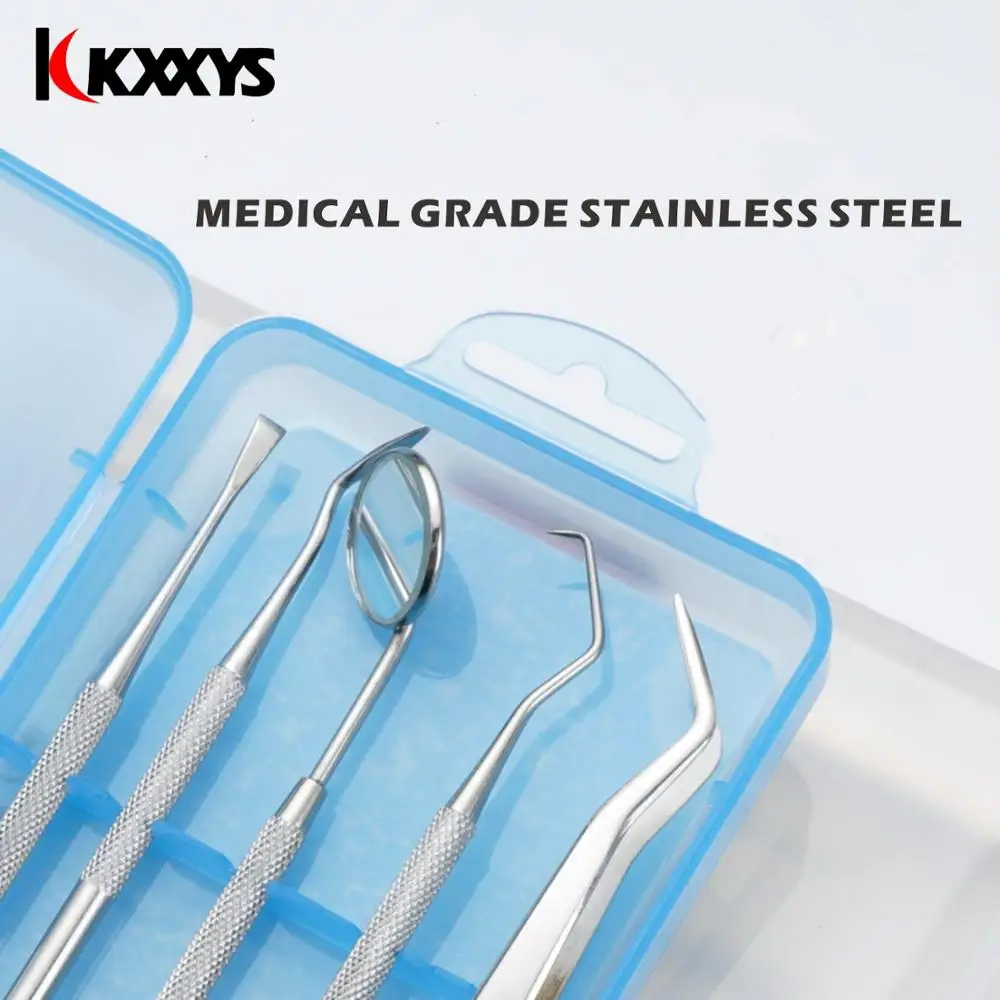 5 шт./компл. гигиены ротовой полости моющаяся Нержавеющая сталь средства для