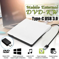 external dvd rw cd writer drive type c usb 3 0 optical drives slim combo drive burner reader player laptop cddvd optical bay