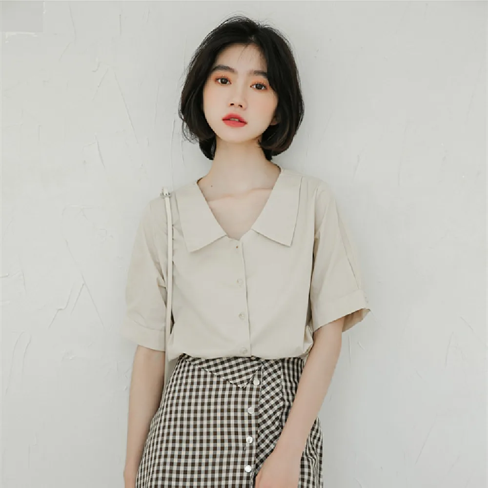 Новинка 2021 женские блузки больших размеров летние топы Повседневная Женская