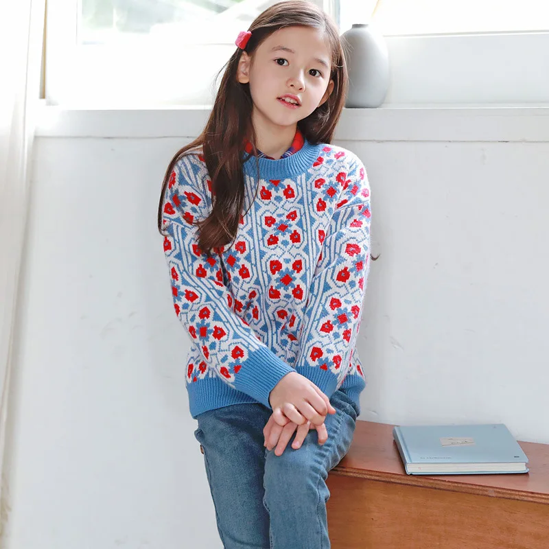 Новые детские свитера для родителей осенне-зимний свитер мамы и дочки | Мать