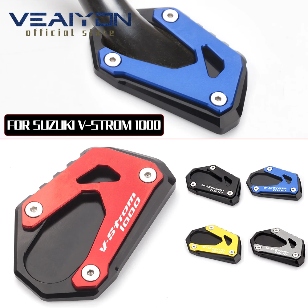 

Extension Pad Support Plat Kickstand Foot Side Stand Fit For Suzuki V-Strom 1000 Vstrom 1000 2014 2015 2016 2017 2018 2019 2020