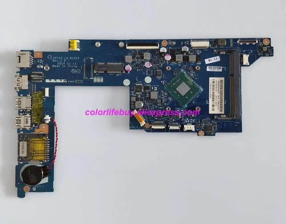 Genuine 774997-501 774997-001 774997-601 ZPT10 LA-B151P w N2830 UMA Laptop Motherboard Mainboard for HP x360 310 G1 Notebook PC