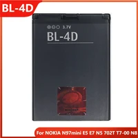 original bl 4d phone battery for nokia n97mini e5 e7 n5 702t t7 00 n8 bl 4d replacement rechargable batteries 1200mah