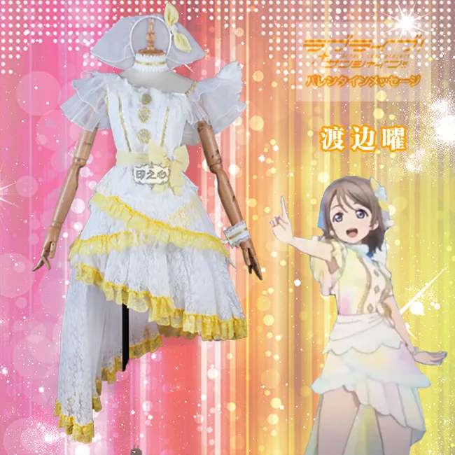 Аниме! Lovelive Aqours Gekijouban следующий Блестящий Маки Рубин Dia все члены элегантная