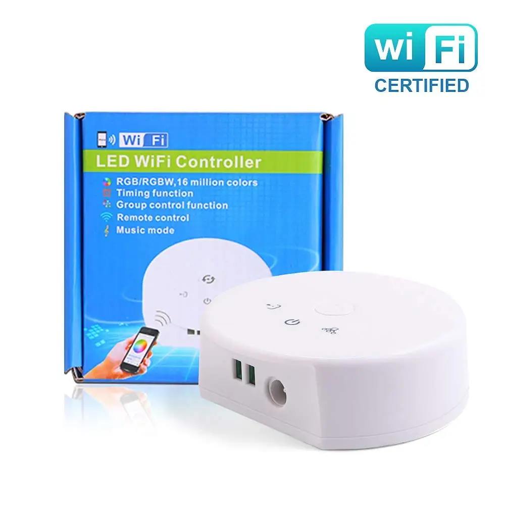 DC12V 24 в умный wifi контроллер для RGB RGBW светильник лампы светодиодный