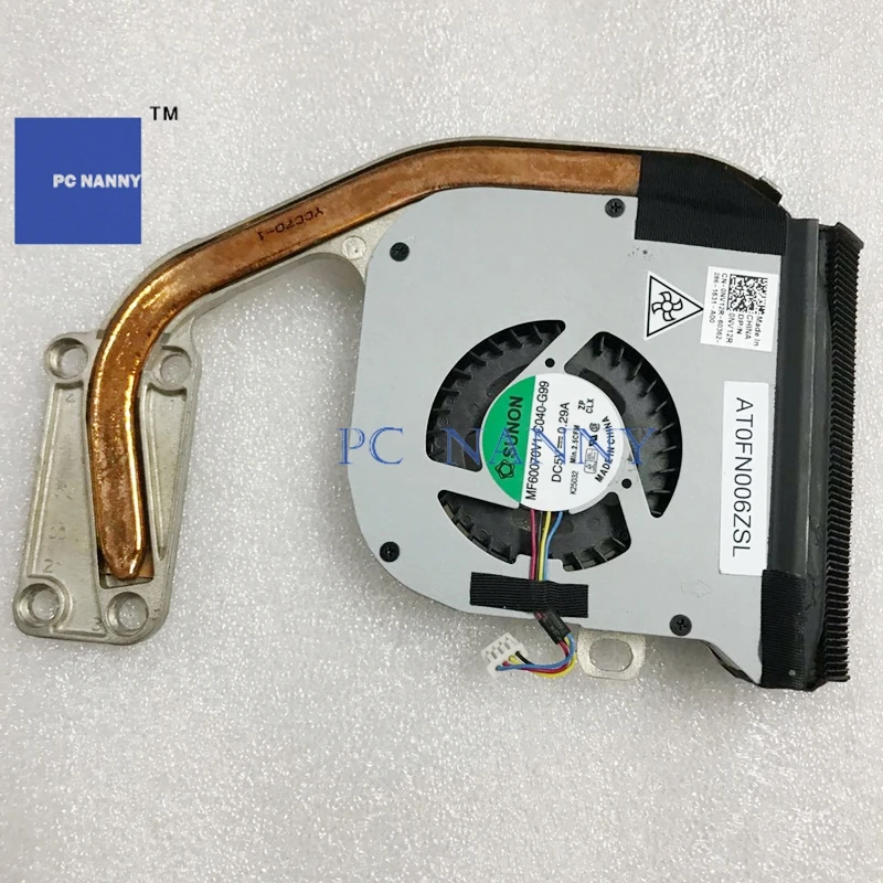 Вентилятор охлаждения процессора оригинальный для DELL Latitude E6320 NV12R радиатор и