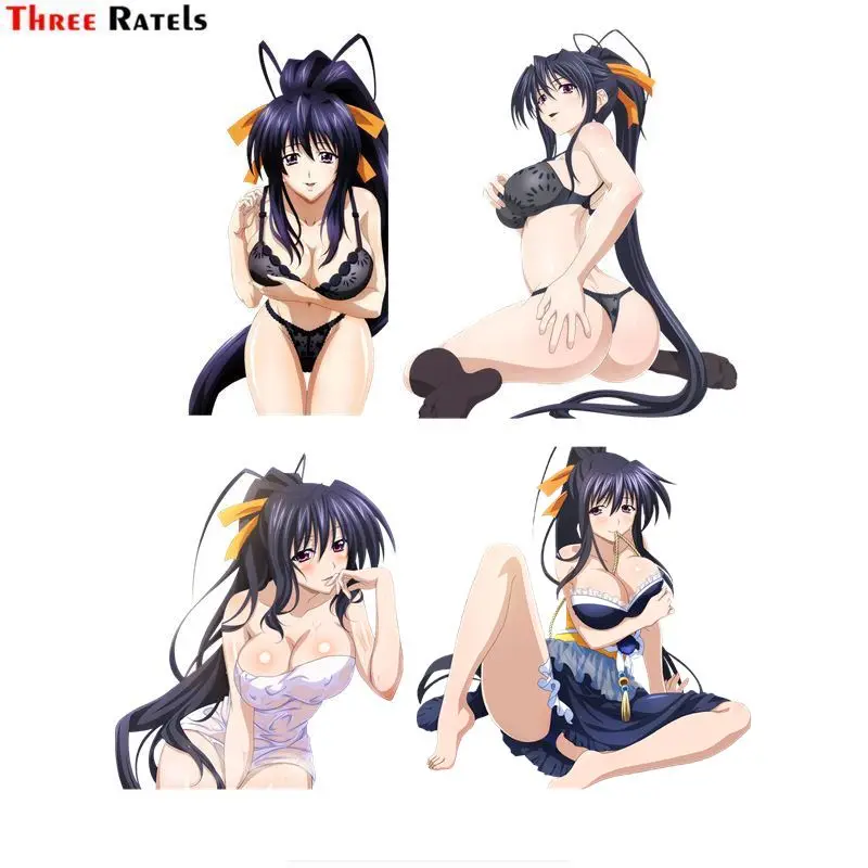 

Three Ratels FC563 akeno himejima декоративная наклейка Аниме Сексуальная девушка автомобиль виниловая наклейка