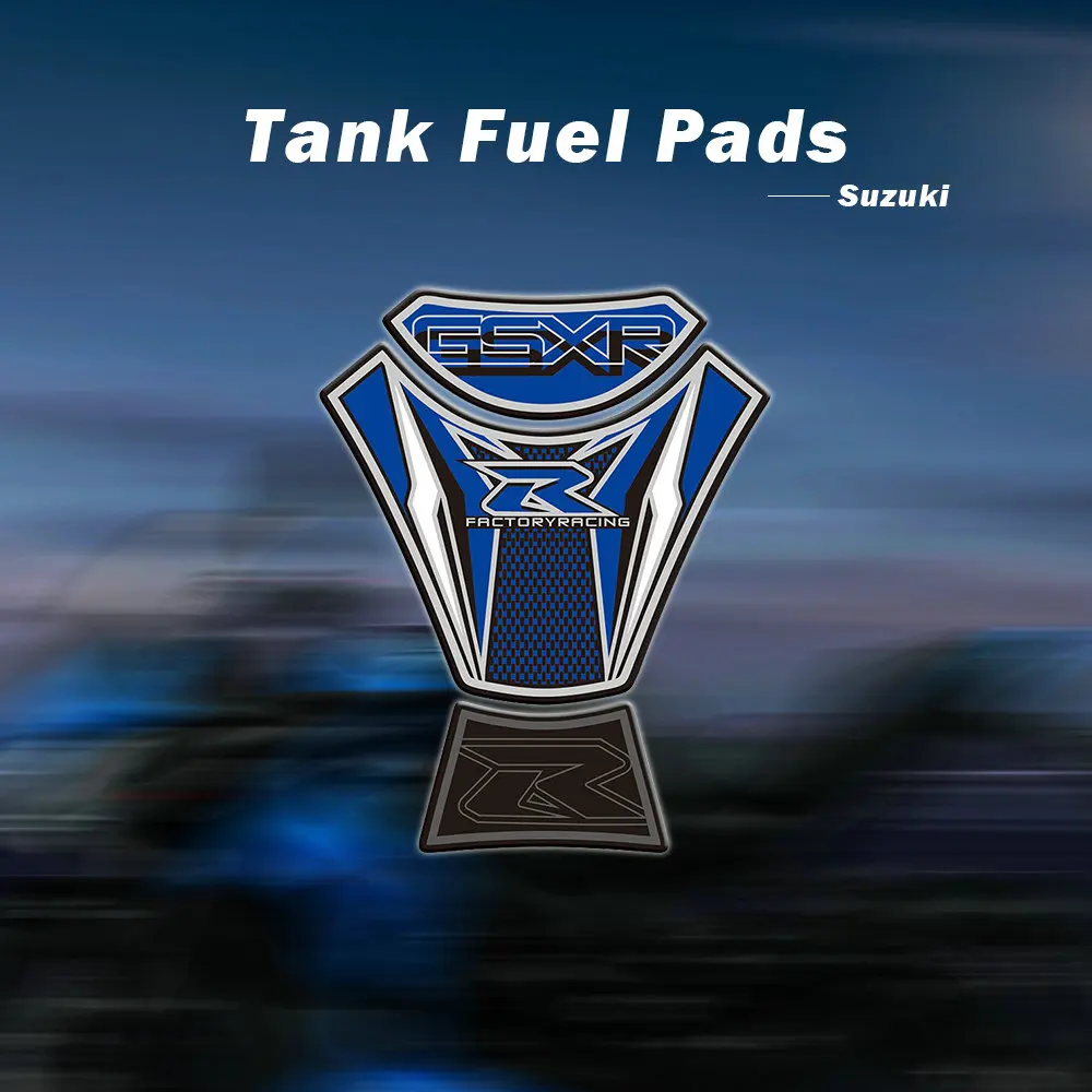 

3D Tank Pad Decals Motorcycle Sticker Fuel Tank Pad Protector Stickers Decals for Suzuki GSXR 1000 750 600 GSX-R 2007-2020