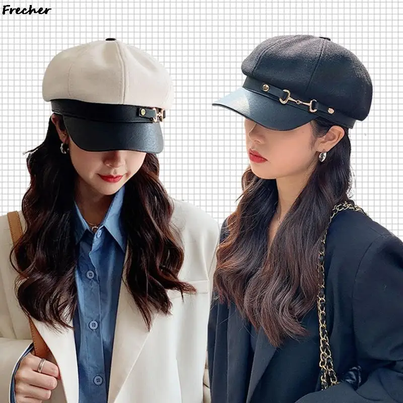 Модная женская и мужская военная шапка демисезонные матросские шапки черные