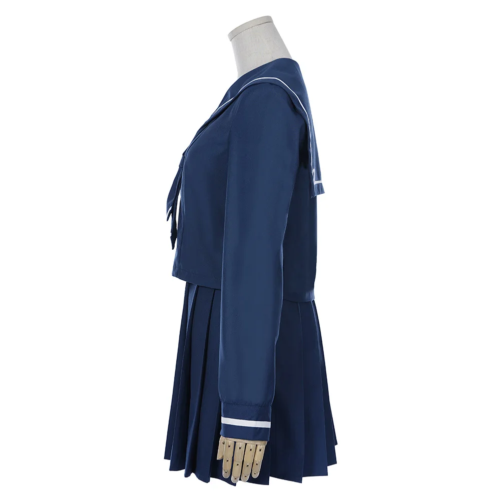 

Houkago Teibou Nisshi/Diary of Our Days at the Breakwater Hina Tsurugi JK Uniform Sailor Suit Cosplay Costume Halloween