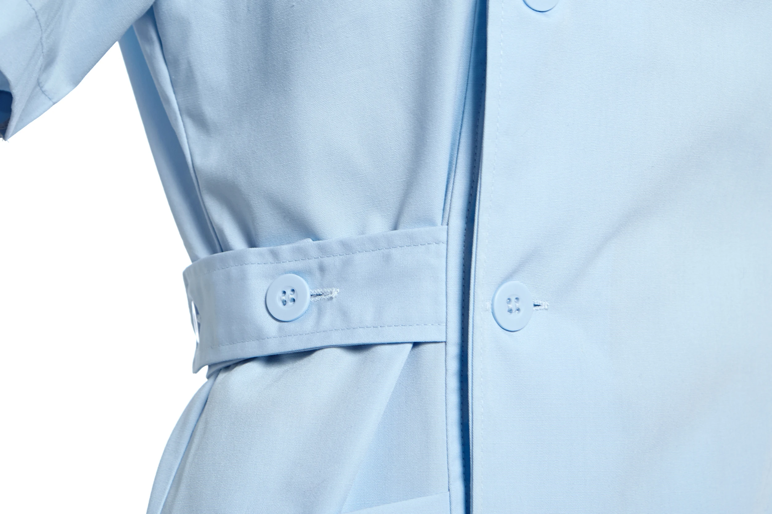 Синяя рабочая одежда для больниц комплект туника штаны униформа медсестры