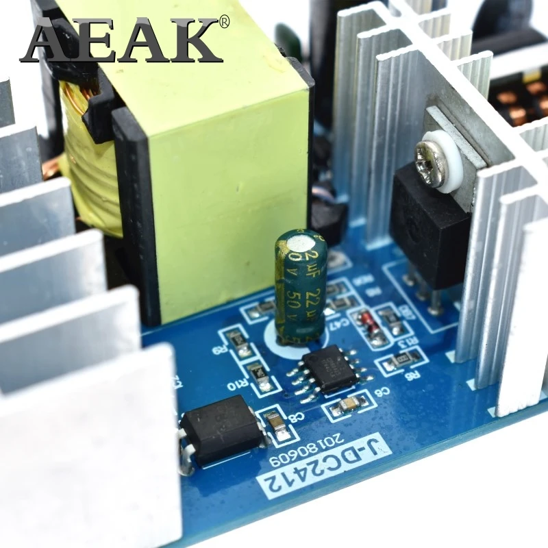 AEAK 100 240V to DC 24V 4A 6A импульсный источник питания|Интегральные схемы| |