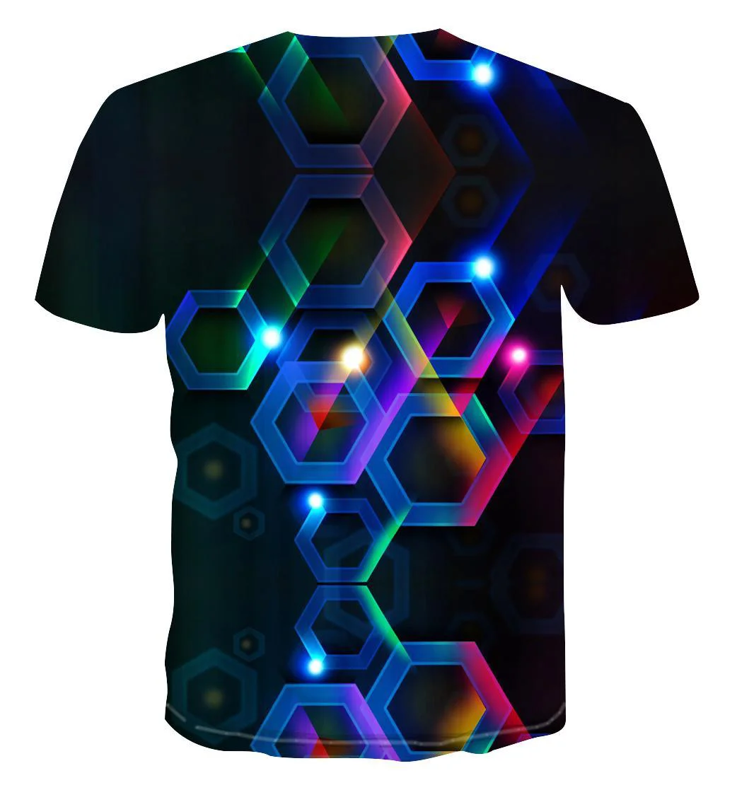 

2021 New T-Shirt Men And Women 3D Printing Fashion Short-Sleeved Hip Hop T-Shirt Streetwear Summer Streetwear Men clothing Tops