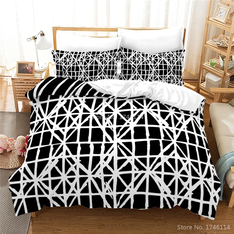 2/3 предмета модная одежда в клетку полоску с одеяло геометрическими узорами