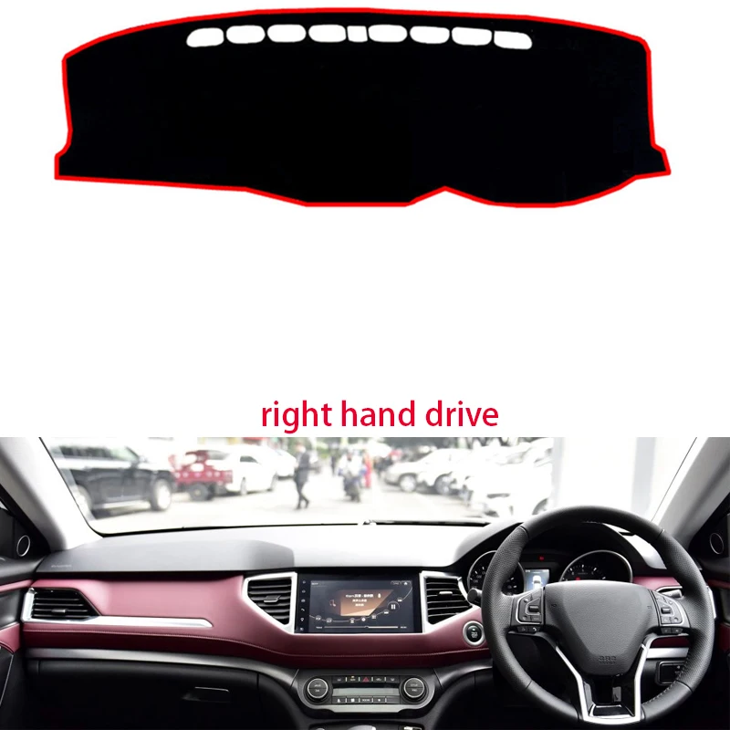 

Car Dashboard Cover Mat for HAVAL H6 coupe 2018-2019 Right Hand Drive Dashmat Pad Dash Mat Covers Dashboard Accessories