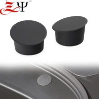 2021 front bolt cover silicone waterproof dustproof cover spft durable protection model 3 accessories for tesla model 3