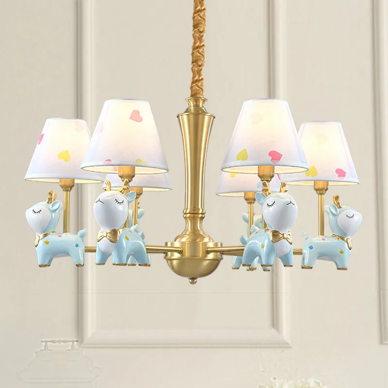 Светильник в виде оленя для домашнего декора современная люстра светильник из