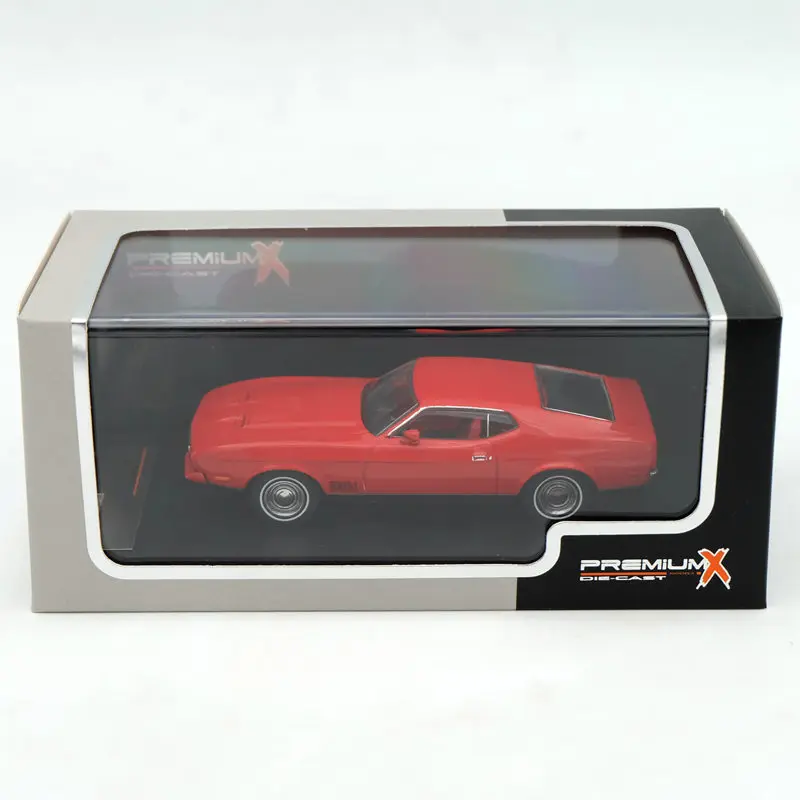 

Премиум X 1:43 для Ford Mustang Mach 1 1971 красный PRD396J моделей автомобилей Ограниченная серия автоматический сбор