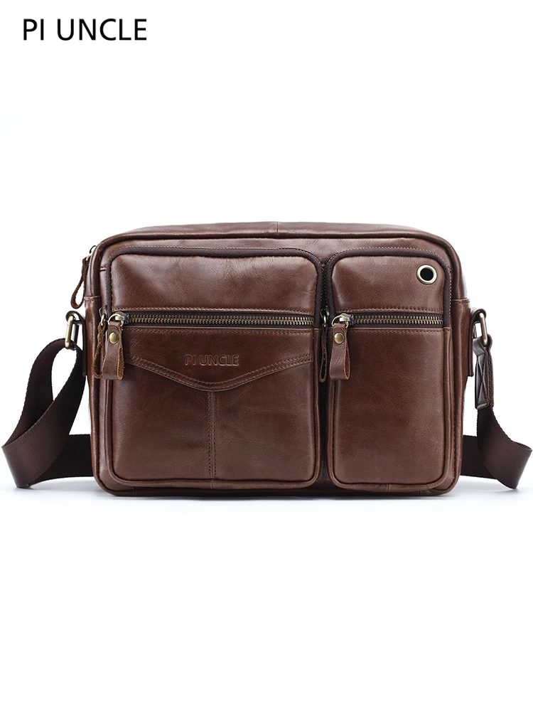 Мужская сумка на плечо из натуральной кожи для Ipad 100% дюйма| |