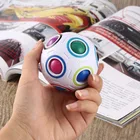 Креативный волшебный Сферический куб, Радужный шар, раньше, обучающие игрушки для детей, взрослых, для офиса, антистрессовые головоломки, игрушки