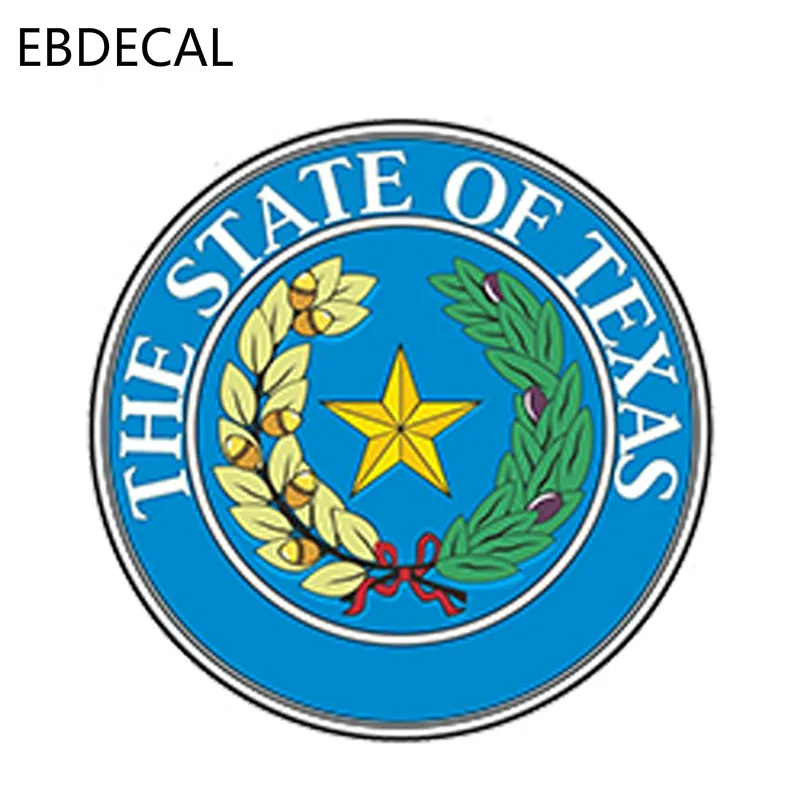 EBdecal флаг штата Техас для Авто/бампер/окно/наклейка на стену наклейки DIY Декор