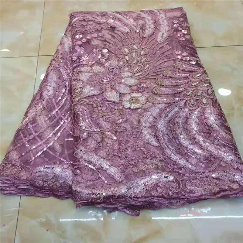 Африканский Squins из тонкой прозрачной ткани с кружевами цвет розовый Африканское