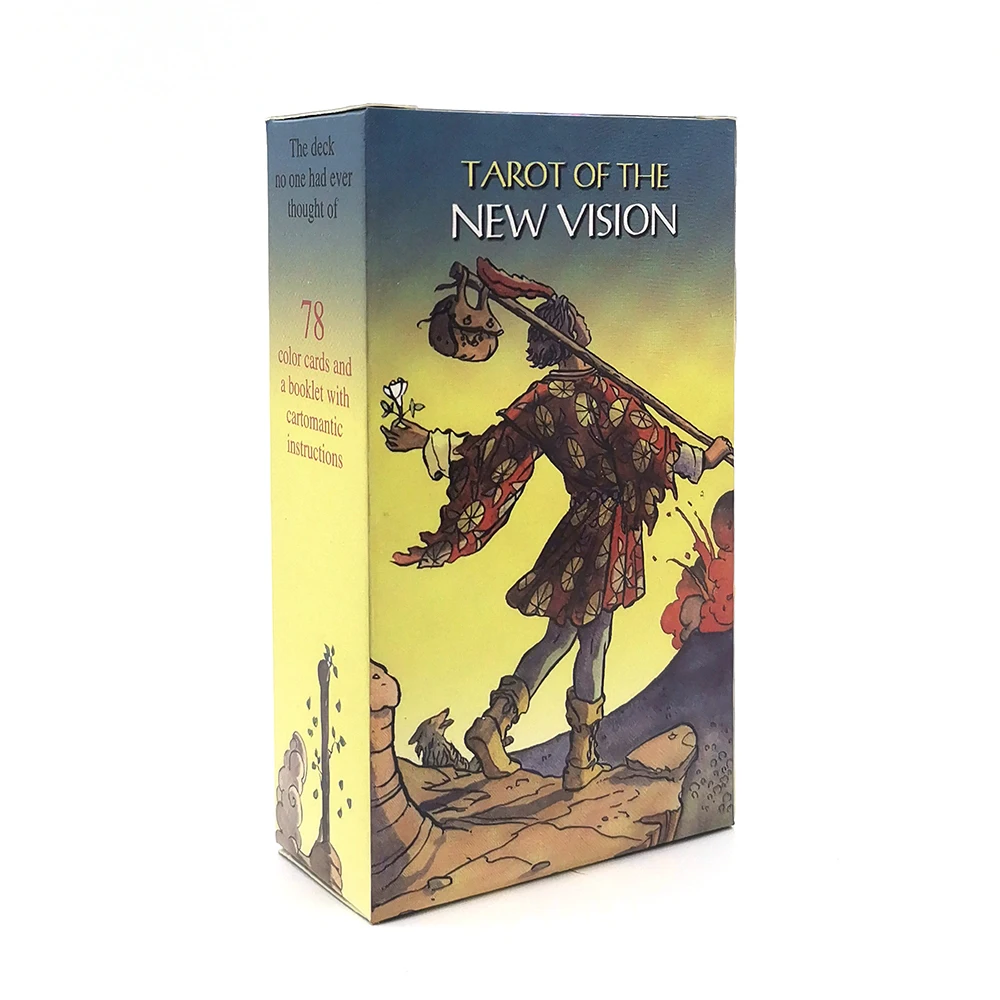 

New vision rider Tarot Cards deck board Games shining playing Cards game oracle deck toys divination fate table game gifts