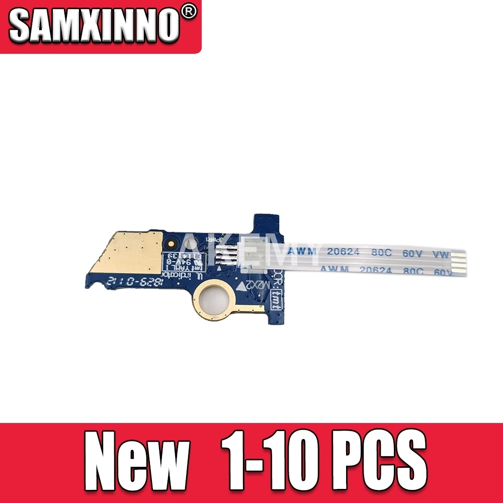 

New Power Button Board Cable For DELL G3 3579 3779 Switch Board DJ2X3 LS-F611P CN-0HYYT6 LS-F611P HYYT6