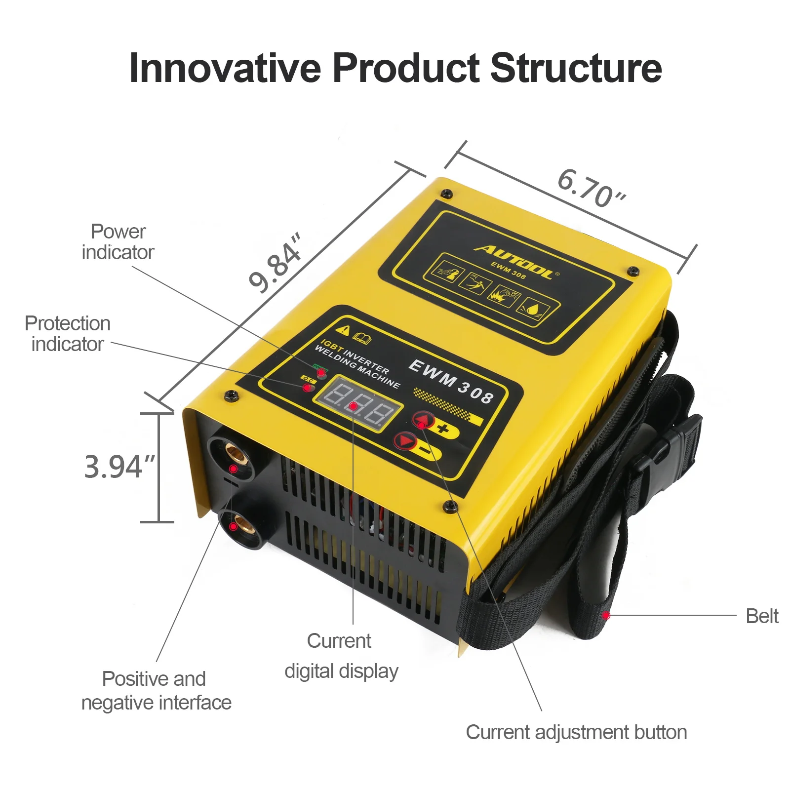 Легкий igbt портативный инвертор Электрический сварочный аппарат дуговой сварки