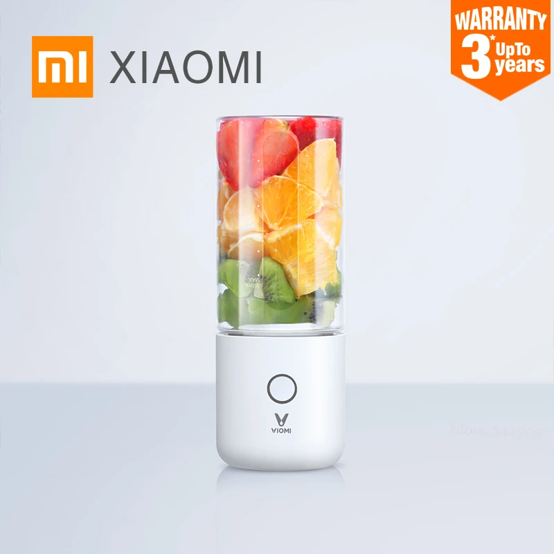 XIAOMI MIJIA VIOMI блендер Электрический кухонный миксер соковыжималка фруктовая чашка маленький портативный мини кухонный комбайн 45 секунд быстрая отжимание сока