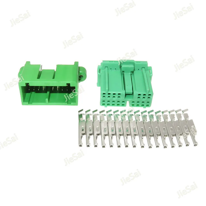 16 контактный женский и мужской разъем для автомобильной платы