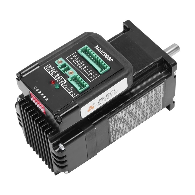 DC24V 48V JSS57P2N 2.2N.m интегрированный цифровой Гибридный серводвигатель 200 кГц