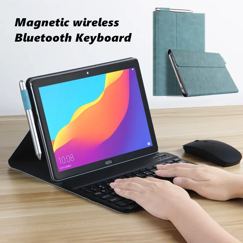 Умный чехол для Huawei MediaPad T5 10 клавиатуры 1 дюйма AGS2 W09 L09 тонкий Bluetooth