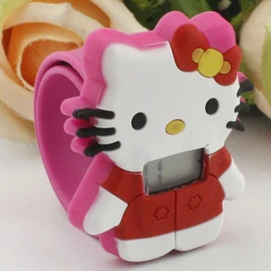 Электронные часы с героями мультфильмов Hello Kitty для девочек