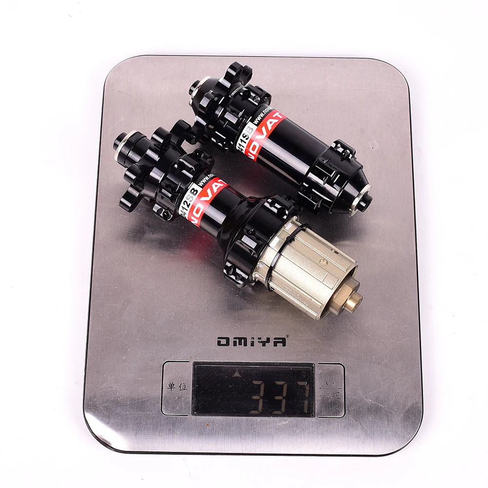 

Novatec 24H Road Bike Hubs Quick Release Or Thru Axle 12*100mm 12*142mm 4 Sealed Bearing ABG Disc Brake Hub XD 11s D411SB D412SB