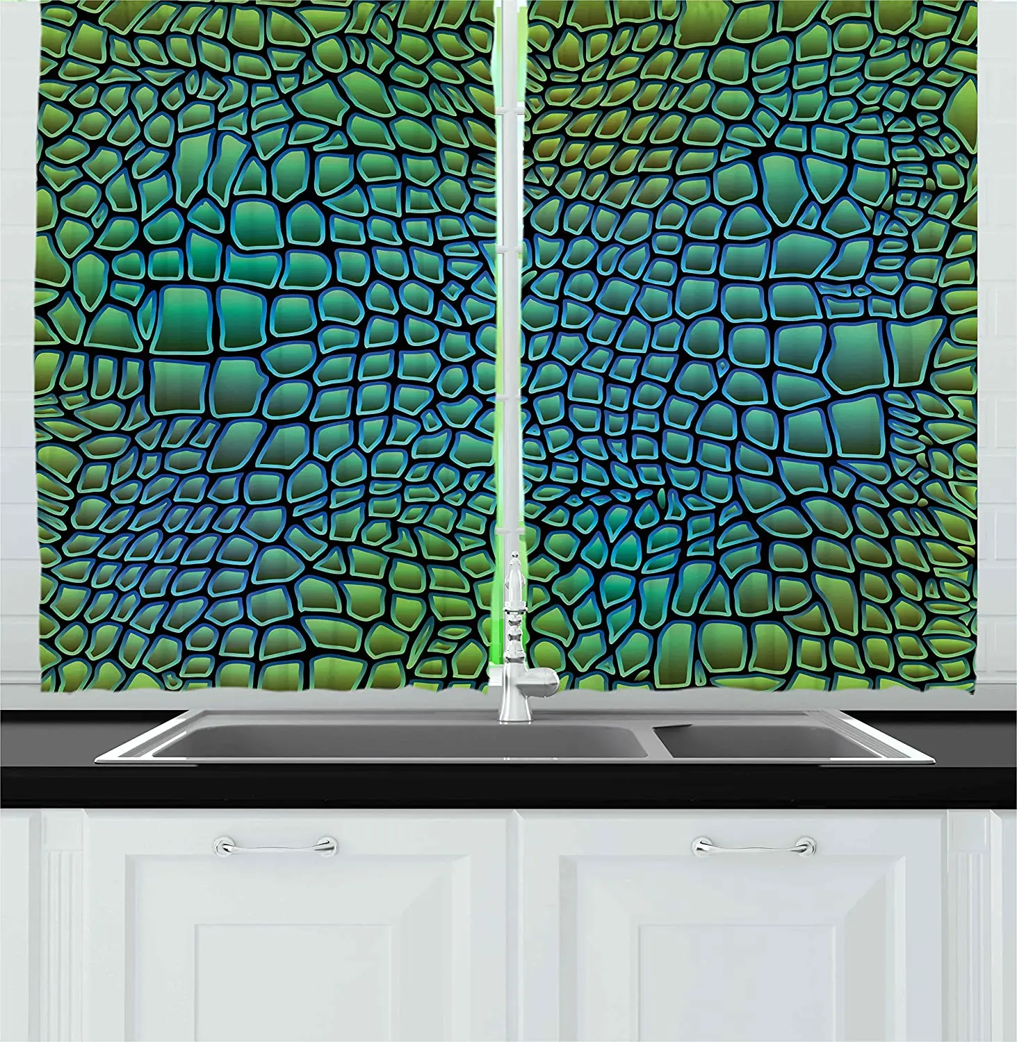 

Abstract Modern Blackout Curtain For Living Room Bedroom Decoration Window Treatment Blinds Drapes Kitchen Curtains